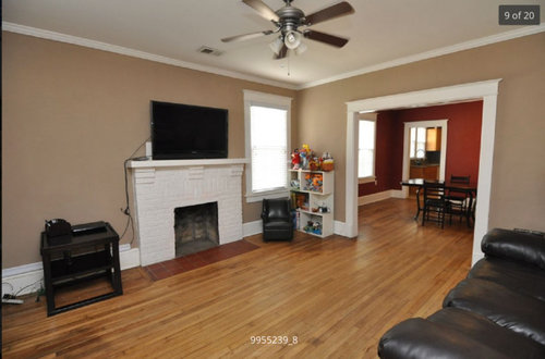 Unbalanced Living Room: Fireplace + 1 Window, any ideas?