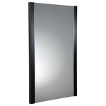 Fresca - Torino Mirror, Espresso, 21" - Sleek and modern, the Fresca Torino Mirror breathes new life into bathroom decor. The moment you hang this gorgeous rectangular mirror in your home, everyone will want to know where you got it. This stunning mirror has a contemporary design and an elegant Espresso finish. The glass is recessed into a unique frame that hugs the mirror along the sides. Both the top and bottom are frameless, causing the mirror to reflect additional light, while creating the illusion of a brighter, more spacious environment. It measures 21" in width.