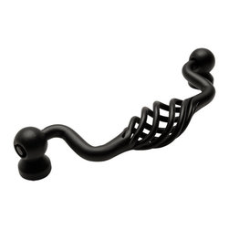 Cosmas - Birdcage Cabinet Pull, 3-3/4" Hole Centers, Set of 25 - Cabinet And Drawer Handle Pulls