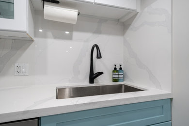 Inspiration for a laundry room remodel in Toronto