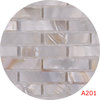 A201 Mother Of Pearl Shell Backsplash Tiles Rectangle Mosaic Freshwater Tile