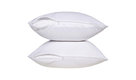 Polyester Microfiber Water and Stain Resistant Bed Pillow Protector, 2 Pack