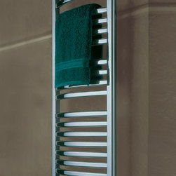 Myson CMR/4SN Contemporary Designer Satin Nickel Hydronic Towel Warmer 55 x 24 x - Products
