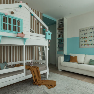 Квартира 99 м2 ЖК Родной город. Воронцовский парк в современном стиле