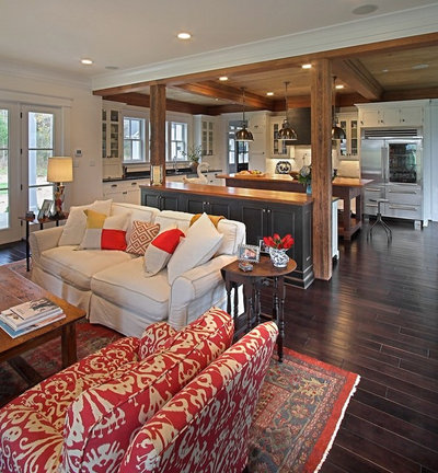 Traditional Living Room by KDW Home/Kitchen Designworks