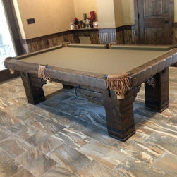 Rustic Wilderness Billiard Pool Tables - Game Tables