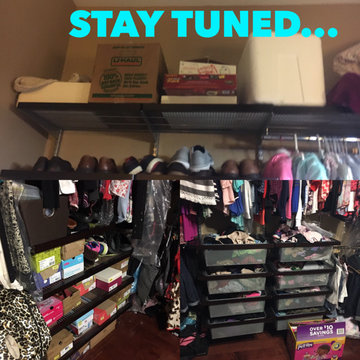Master Closet Makeover