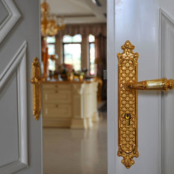 House door hardware. Luxury series. - Doorknobs