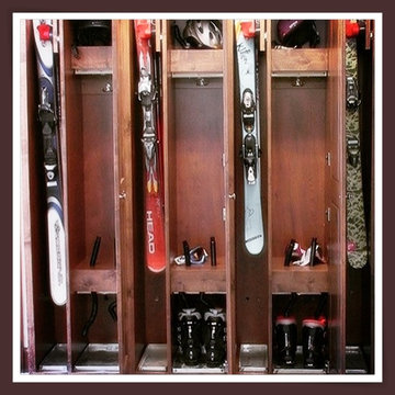Ideal Custom Made Ski Lockers