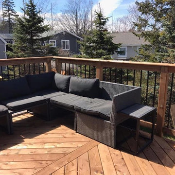 Halifax Brown Pressure Treated Deck