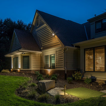 Residential Security Lighting Omaha NE McKay Landscape Lighting