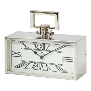 light-and-living-london-clock-nickel-with-white-face-12x5x6