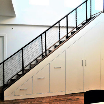 Custom Under-Staircase Built-in Finished Unit