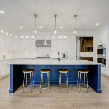Brighton Beaded Inset Island Kitchen by Chris