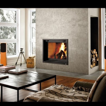 Antoinette Wood Fireplace