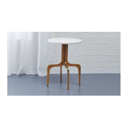 dorset marble side table | CB2 - Side Tables And End Tables