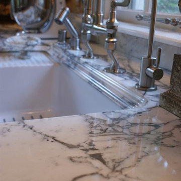 Intimate French Country Cottage Kitchen