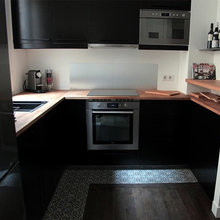Jonction parquet carreaux ciment