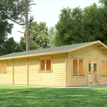2 Bedroom Log Cabins