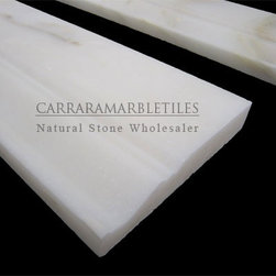 Calacatta Gold Italian Marble 3/4" Baseboard Molding Honed - Products