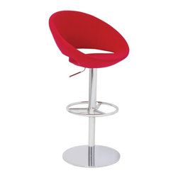 Crescent Piston Swivel Stool by sohoConcept - Bar Stools And Counter Stools