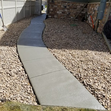 Regular Concrete Broom finished