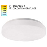 WAC Lighting - WAC Lighting FM-115-CS-WT Blo - 15 Inch 26W 1 LED Flush Mount - Blo LED Flush Mount is designed to blend into anyBlo 15 Inch 26W 1 LE Blo 15 Inch 26W 1 LEUL: Suitable for damp locations Energy Star Qualified: YES ADA Certified: YES  *Number of Lights: 1-*Wattage:26w LED bulb(s) *Bulb Included:No *Bulb Type:No *Finish Type:White