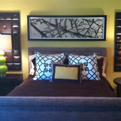 Leather Wall Panels - Window Treatments