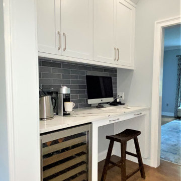 Bright White Transitional Kitchen