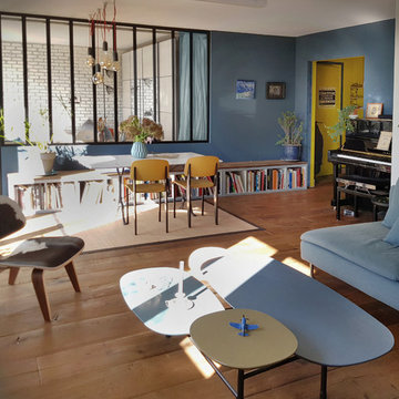Rénovation d'un appartement de 70m2 dans le style vintage