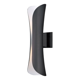 Scroll Outdoor Wall Sconce, Architectural Bronze - Transitional ...