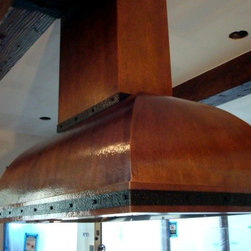 Dave's Sheet Metal & Copperwork - Fairfield Winery Kitchen Hood - Range Hoods And Vents