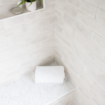 Saint Paul | Award Winning Transitional Master Bathroom Remodel