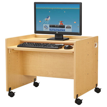 MapleWave Enterprise Single Computer Desk
