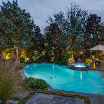 Enduring Springs - Pool Landscape and Design - Dallas, TX