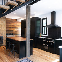Black interiors