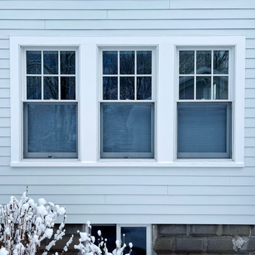Double-hung windows
