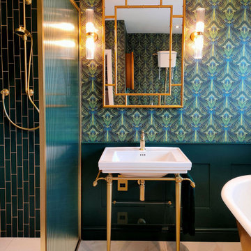Glamorous Art Deco Bathroom