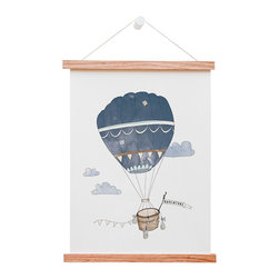 Hot Air Balloon Print - Drawings And Illustrations
