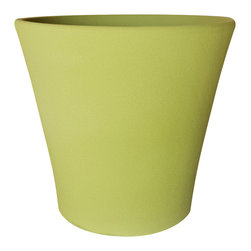 Italian REAL Colored Clay Flowerpots - Outdoor Pots And Planters