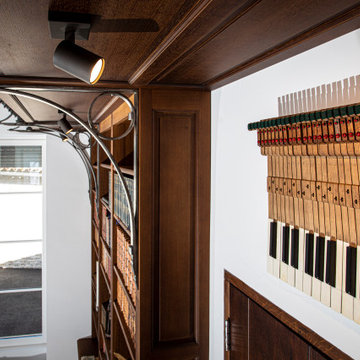 bibliothèque monumentale réalisé par julien lachaud