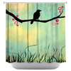 Lazy Day Among the Grasses Shower Curtain