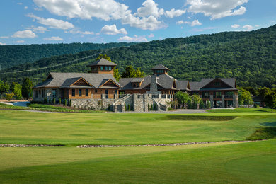 Mountain style exterior home photo in Other