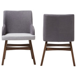 Midcentury Dining Chairs by Baxton Studio