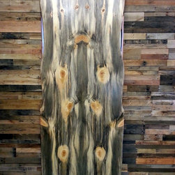 Beetle Kill Blue Stain Pine flooring - Tabletop