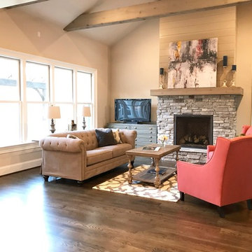 Rustic Glam Vacant Staging