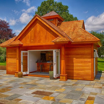 Custom Cedar Pool House