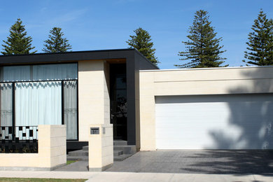 Contemporary exterior in Adelaide.