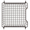 Metal Basket, Black Square Medium 11x11x8