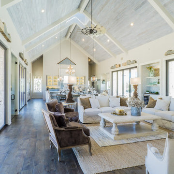 The Vineyard Farmhouse at Rough Hollow (Cedar Siding & Pine Soffit)